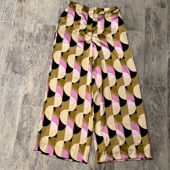 House of Harlow 1960 Pants - House of Harlow 1960 Multicolor Patterned Trousers